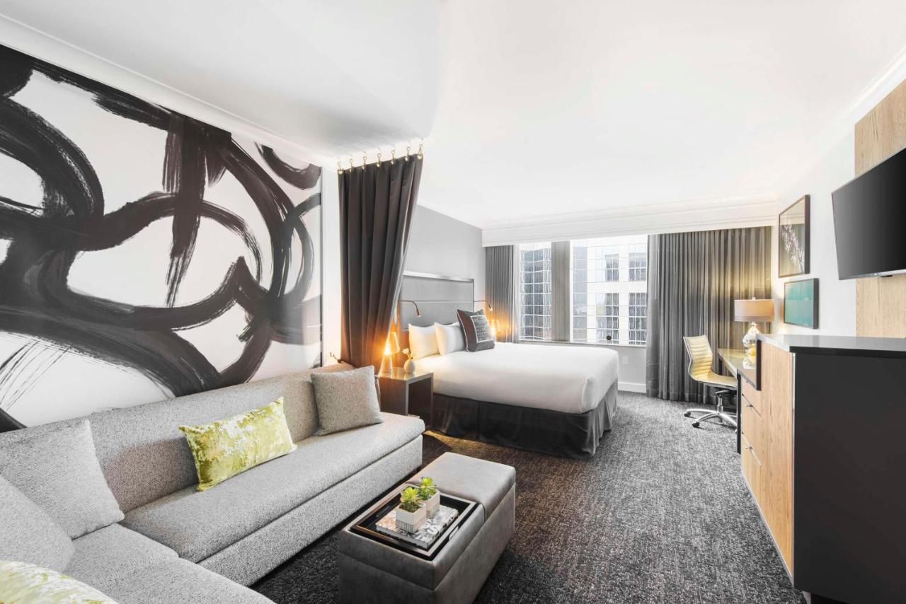 King Room with Roll-In Shower and Skyline View - Mobility/Hearing Access at Hilton Motif Seattle