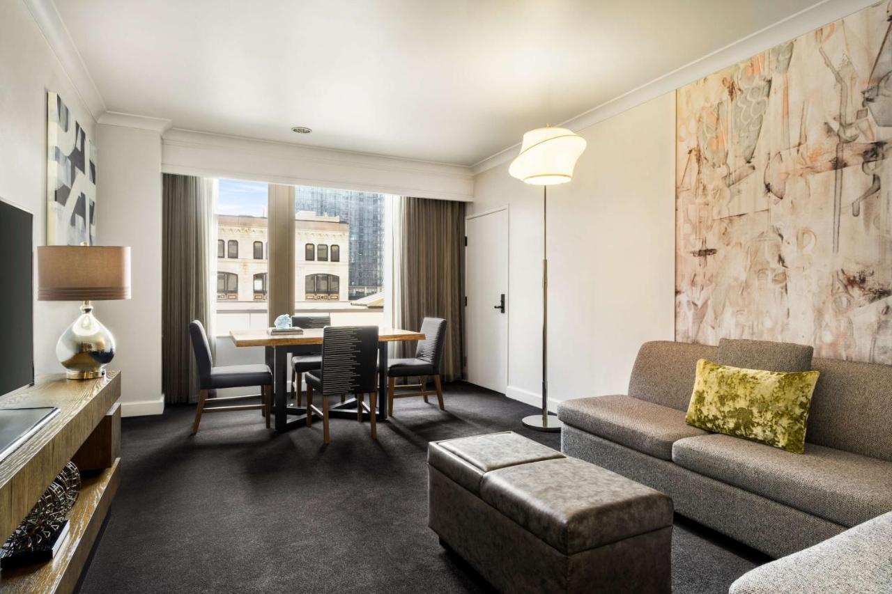 Queen Studio with Water and Skyline View at Hilton Motif Seattle
