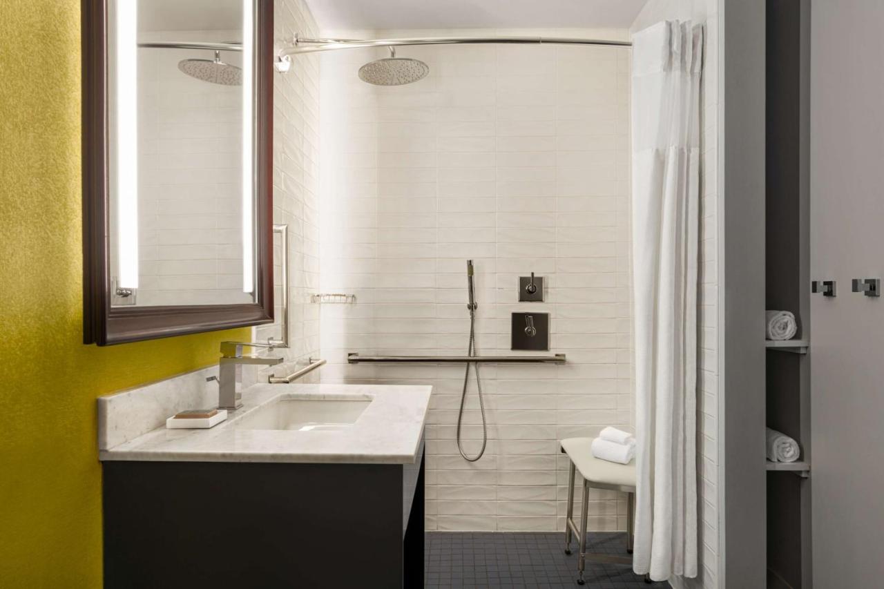 King Room with Roll-In Shower and Skyline View - Mobility/Hearing Access at Hilton Motif Seattle