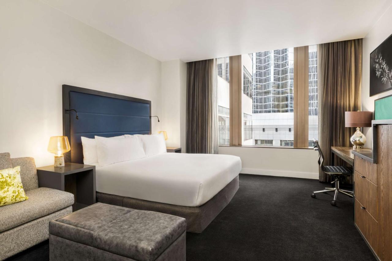 King Room with Roll-In Shower and Skyline View - Mobility/Hearing Access at Hilton Motif Seattle