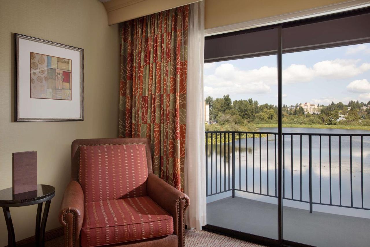 King Room with Balcony at DoubleTree by Hilton Seattle Airport