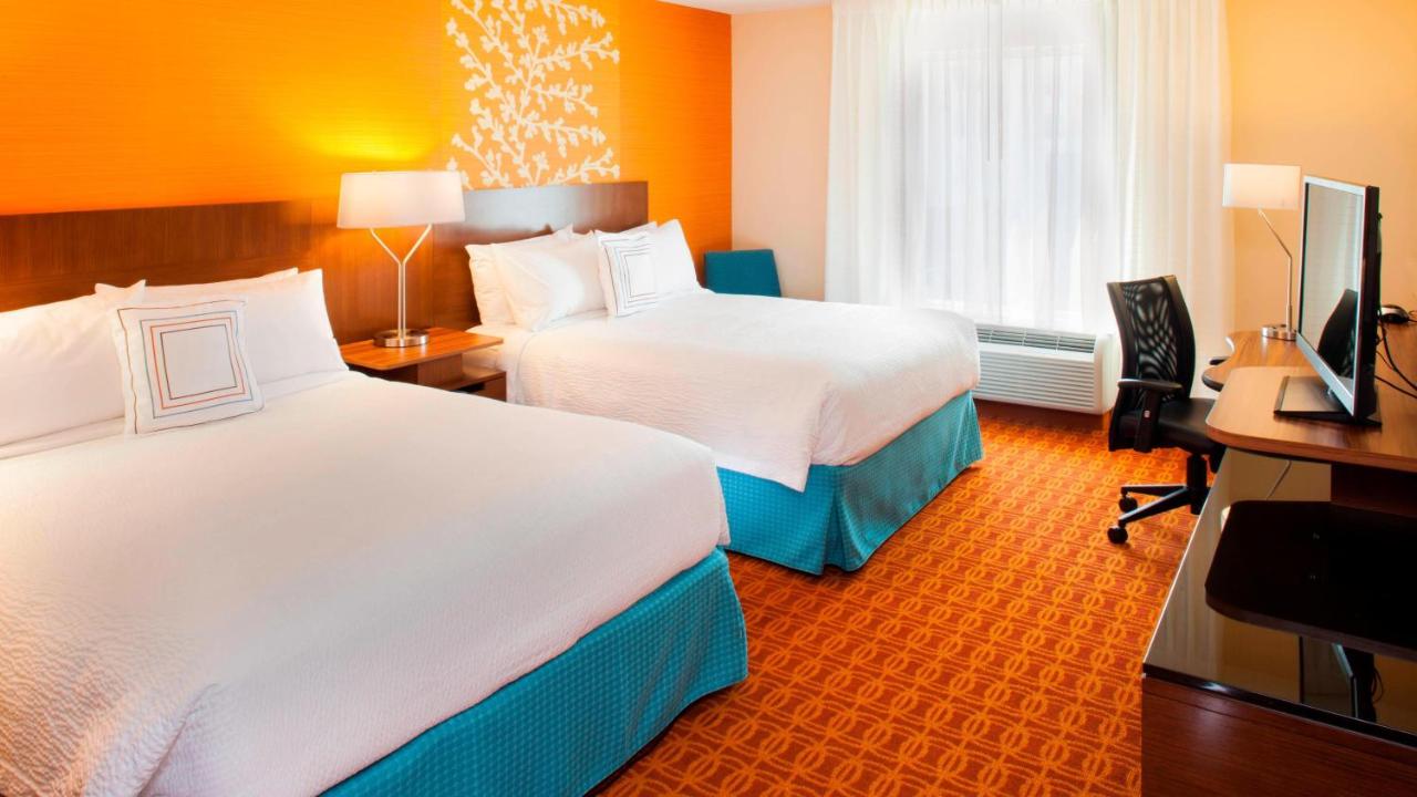 Queen Room with Two Queen Beds at Fairfield Inn & Suites by Marriott Atlanta Gwinnett Place