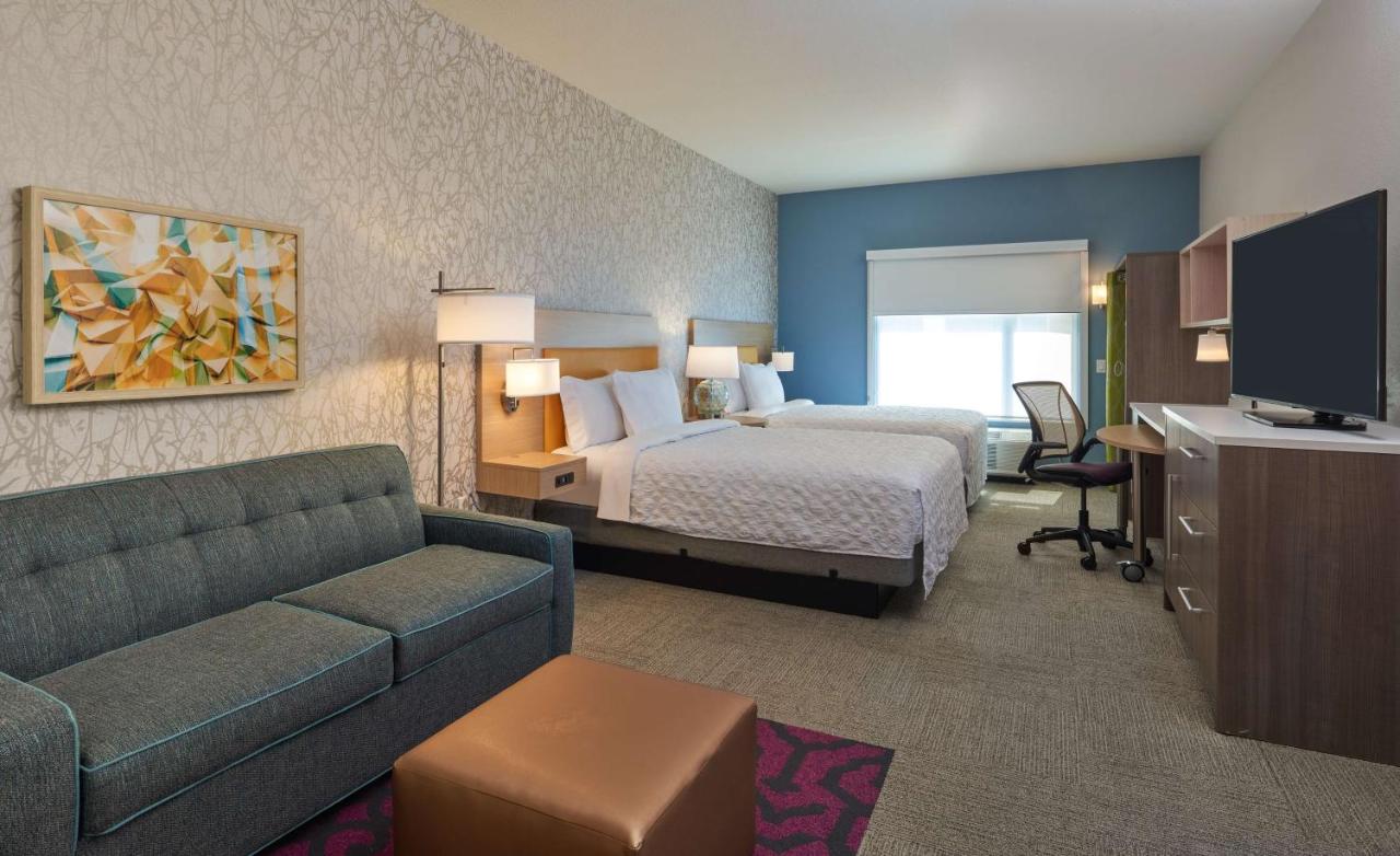 Queen Studio with Two Queen Beds - Non-Smoking at Home2 Suites by Hilton Ft. Lauderdale Downtown, FL
