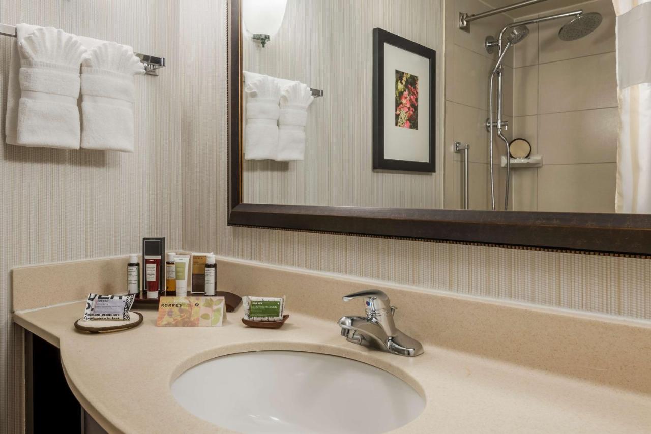 King Room with Luxury Bathroom at Hilton Garden Inn Atlanta North/Alpharetta