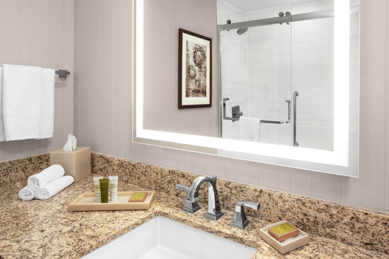 Deluxe King Room at Hilton Kansas City Airport