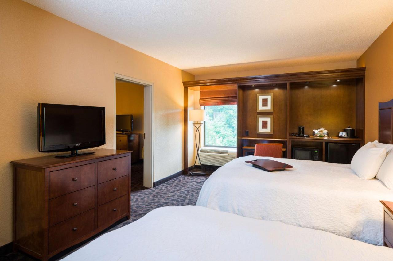 Queen Room with Two Queen Beds and Sofa Bed - Non-Smoking at Hampton Inn Danville