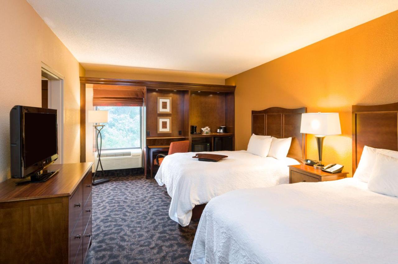 Queen Room with Two Queen Beds and Sofa Bed - Non-Smoking at Hampton Inn Danville