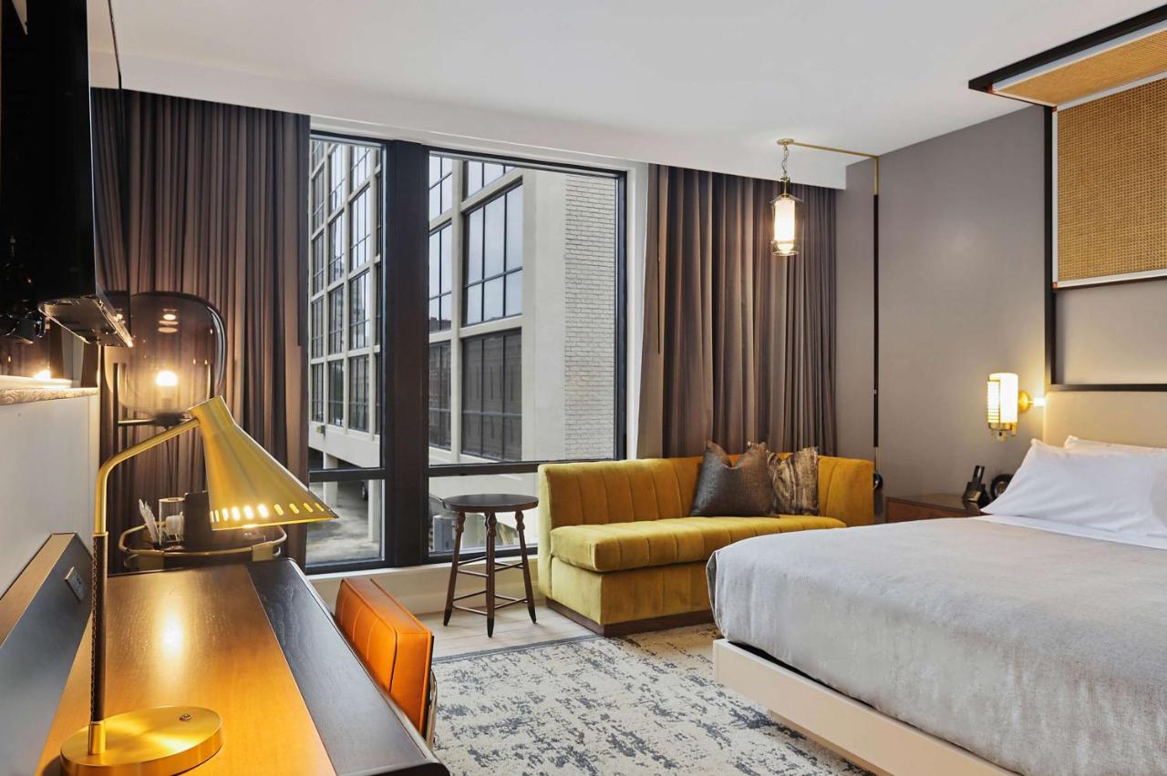 King Corner Room with Sofa Bed at Canopy by Hilton Memphis Downtown