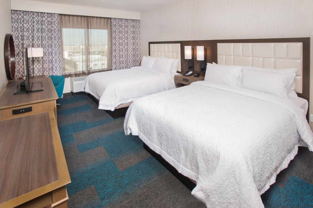 Queen Room with Two Queen Beds - Hearing Accessible - Non-Smoking at Hampton Inn & Suites LAX El Segundo