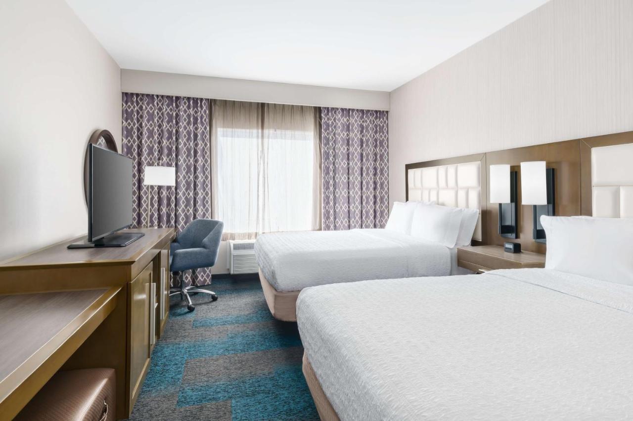 Queen Room with Two Queen Beds - Hearing Accessible - Non-Smoking at Hampton Inn & Suites LAX El Segundo