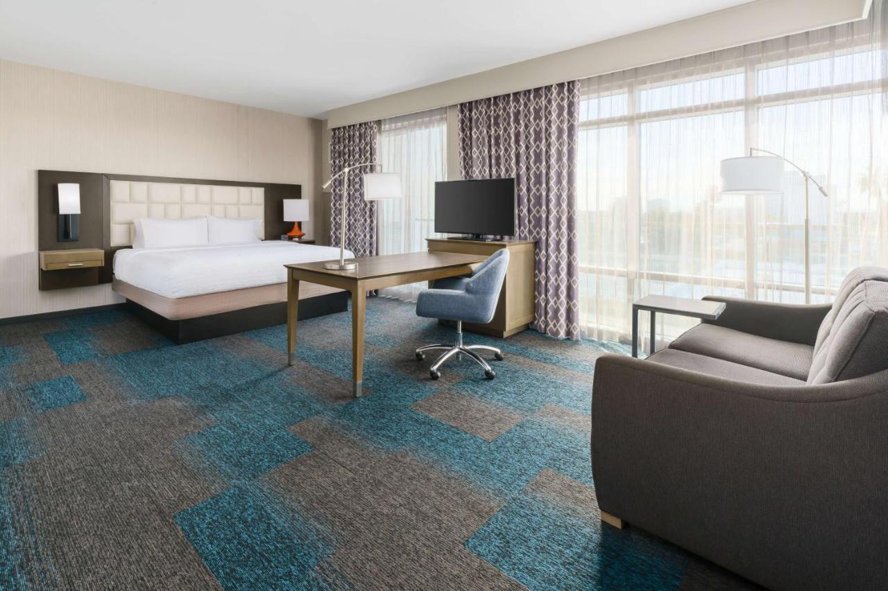 King Suite with Balcony - Non-Smoking at Hampton Inn & Suites LAX El Segundo