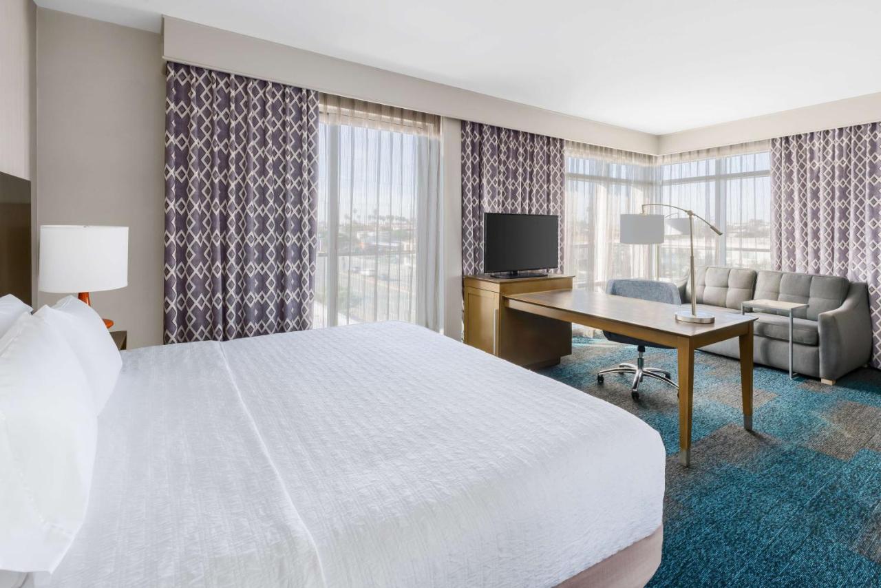 King Suite with Balcony - Non-Smoking at Hampton Inn & Suites LAX El Segundo