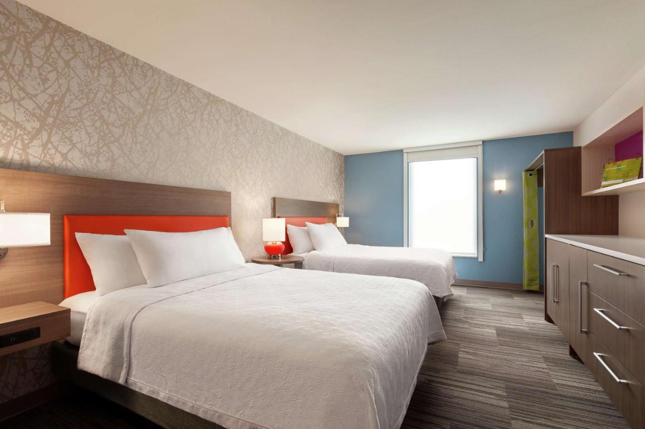 Queen Studio with Two Queen Beds - Non-Smoking at Home2 Suites by Hilton Silver Spring