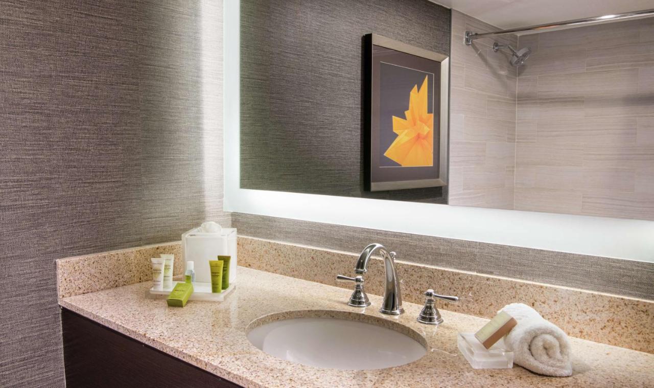 Corner King Room with Sofa Bed at Hilton Parsippany