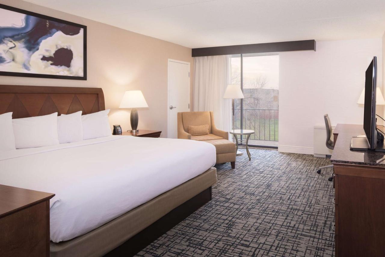 King Room with Balcony at DoubleTree by Hilton Hotel Syracuse