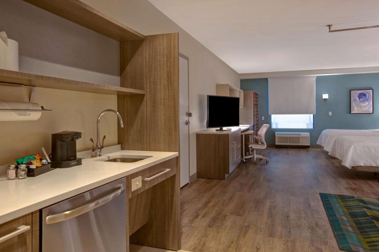 Queen Studio with Two Queen Beds - Hearing Accessible/Non-Smoking at Home2 Suites by Hilton San Antonio Riverwalk, TX