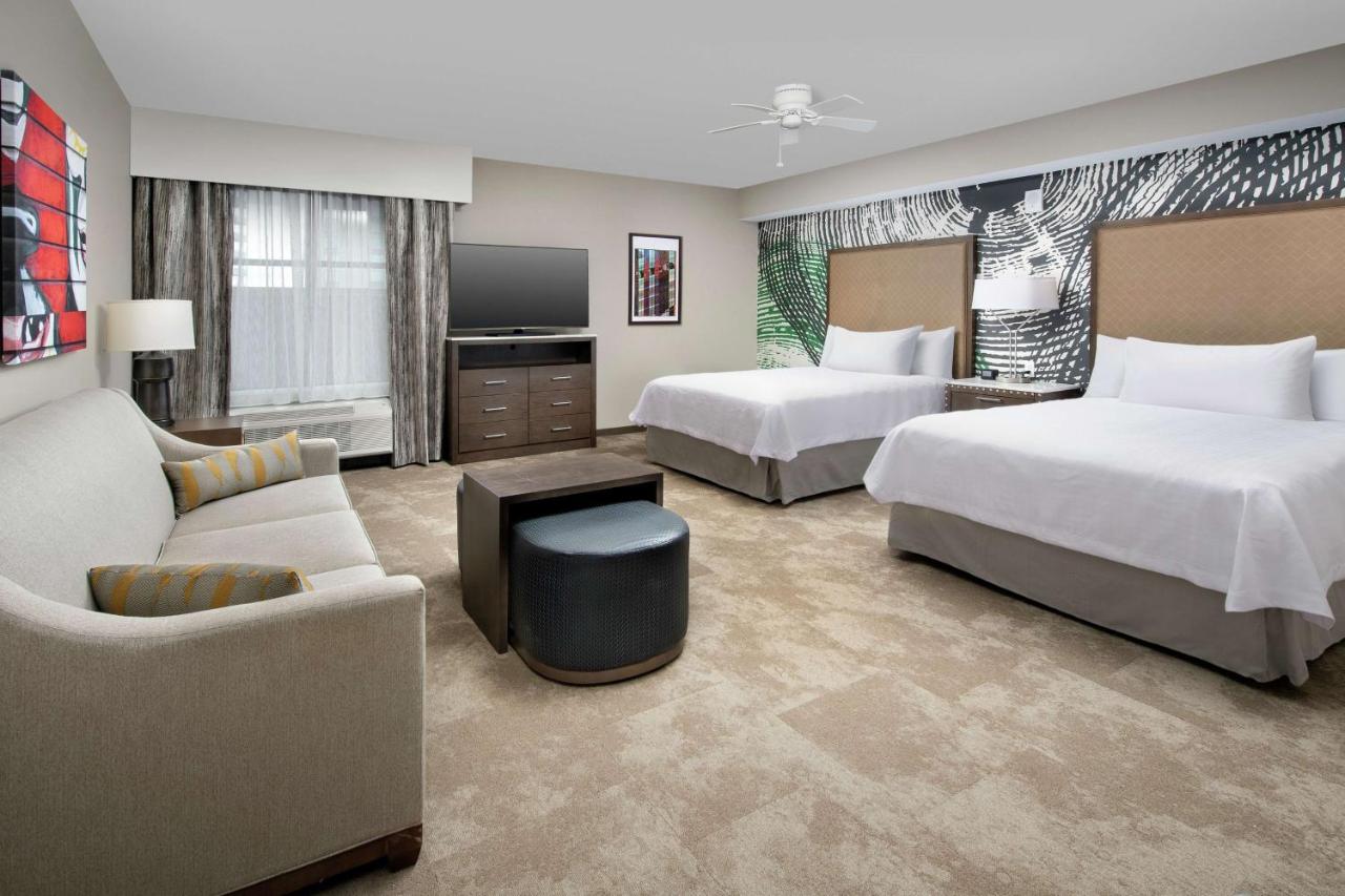 Queen Studio Suite with Two Queen Beds - Hearing Accessible/Non-Smoking at Homewood Suites by Hilton Austin Downtown