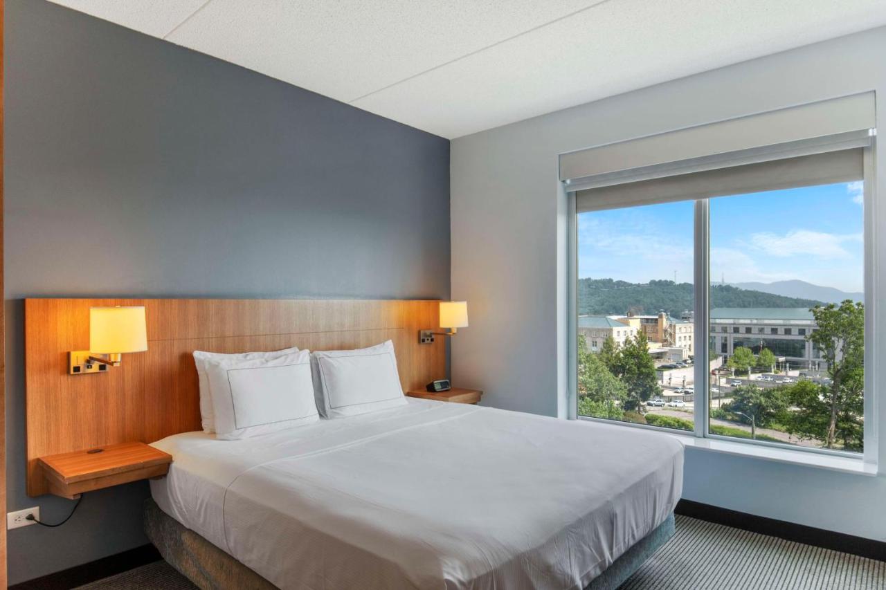King Room with Mountain View at DoubleTree by Hilton Asheville Downtown