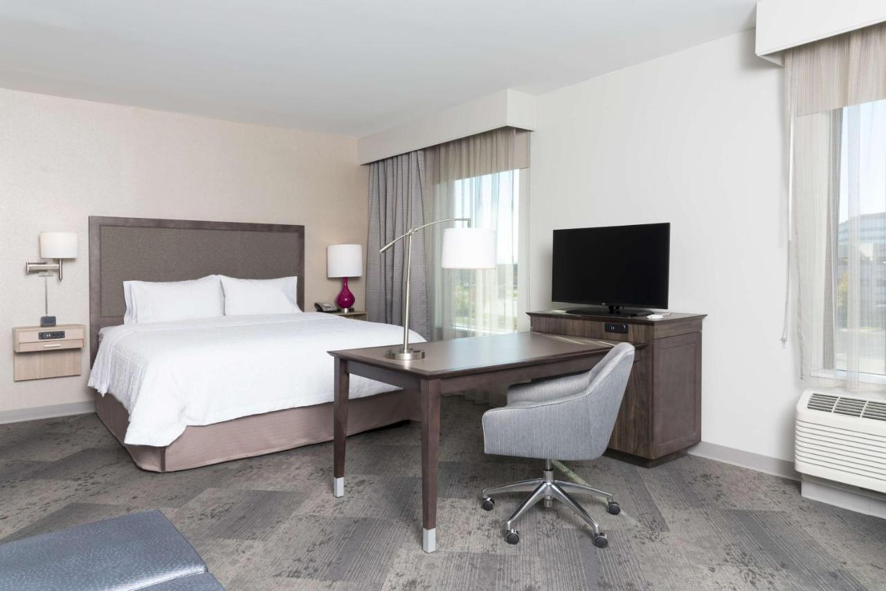King Studio Suite - Hearing Accessible at Hampton Inn & Suites Chicago Schaumburg