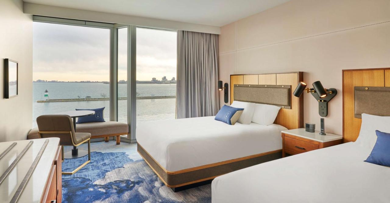 Queen Room with Two Queen Beds at Sable at Navy Pier Chicago, Curio Collection by Hilton