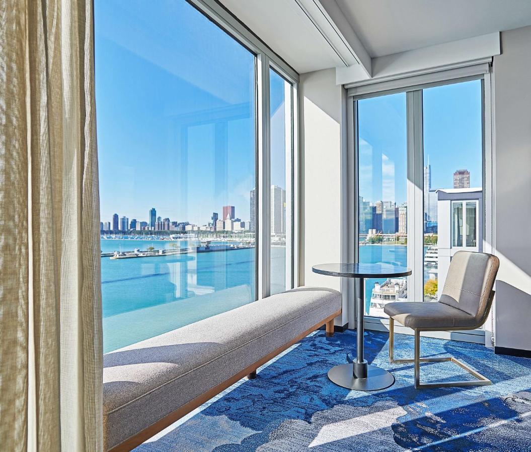 Queen Corner Room with Two Queen Beds at Sable at Navy Pier Chicago, Curio Collection by Hilton