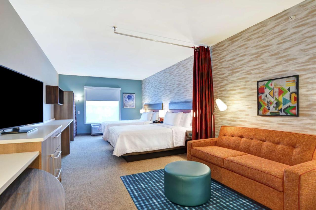 Queen Studio Suite with Two Queen Beds - Non-Smoking at Home2 Suites by Hilton Charlotte Piper Glen