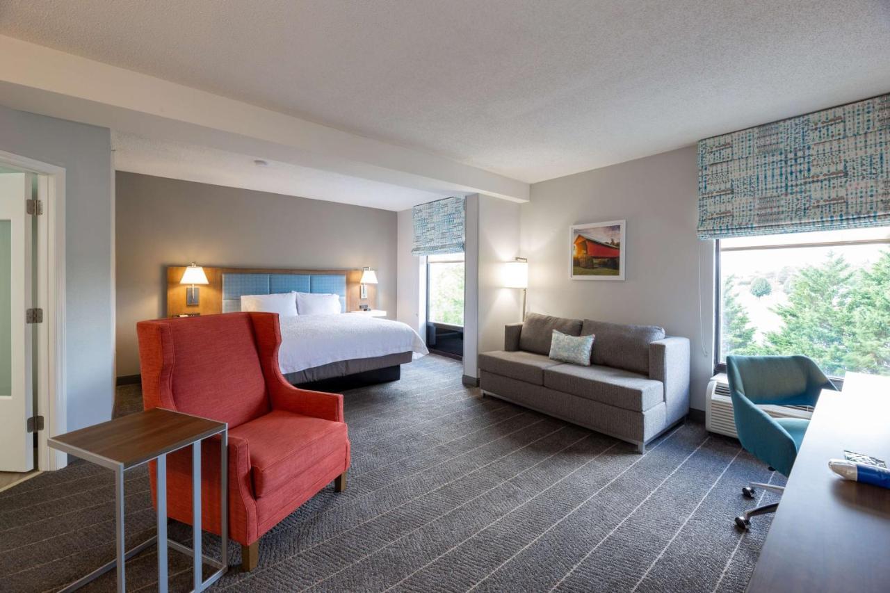 1 King Bed Larger Room With Sofa Bed Non-Smoking at Hampton Inn Christiansburg/Blacksburg