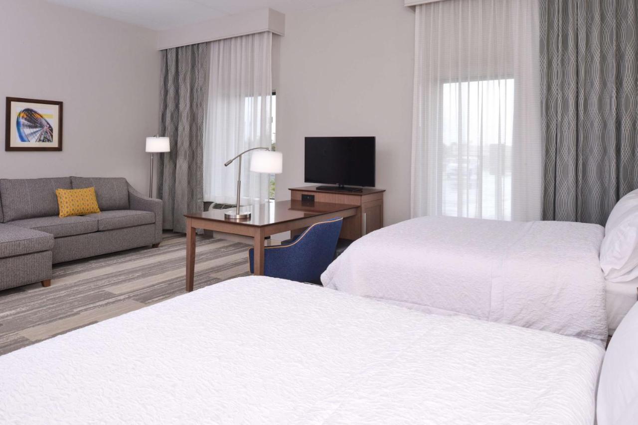 Queen Studio Suite with Two Queen Beds - Non-Smoking at Hampton Inn & Suites Cincinnati-Mason