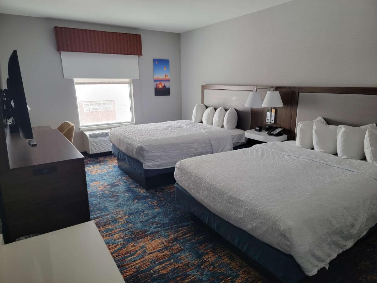 Queen Room with Two Queen Beds at Hampton Inn & Suites Erie Bayfront
