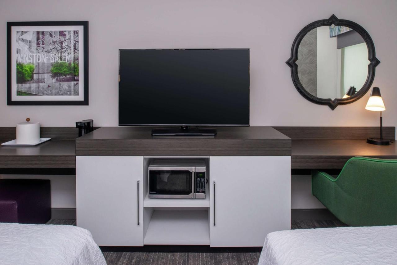 Queen Room with Two Queen Beds at Hampton Inn & Suites Winston-Salem Downtown