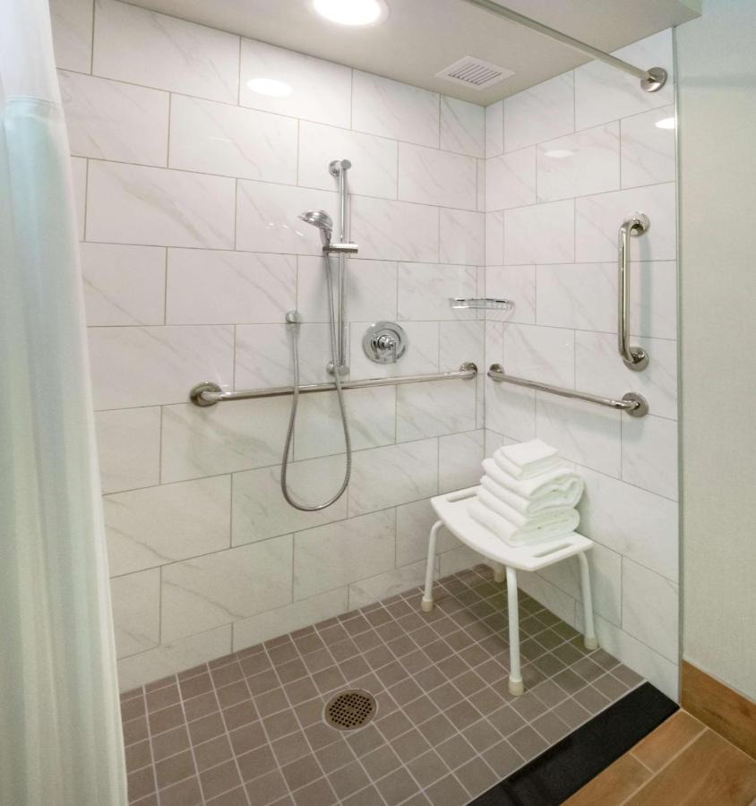 King Room - Mobility Accessible with Roll-in Shower at DoubleTree by Hilton Jamestown