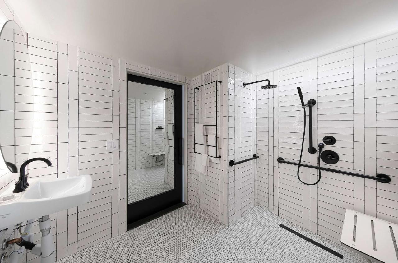 Queen Studio with Two Queen Beds and Roll-In shower - Mobility Access at The Wayfarer Downtown LA, Tapestry Collection by Hilton