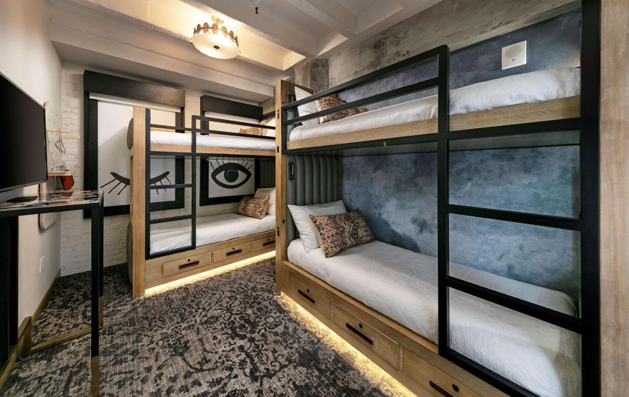 Four Twin Bunk Dorm at The Wayfarer Downtown LA, Tapestry Collection by Hilton
