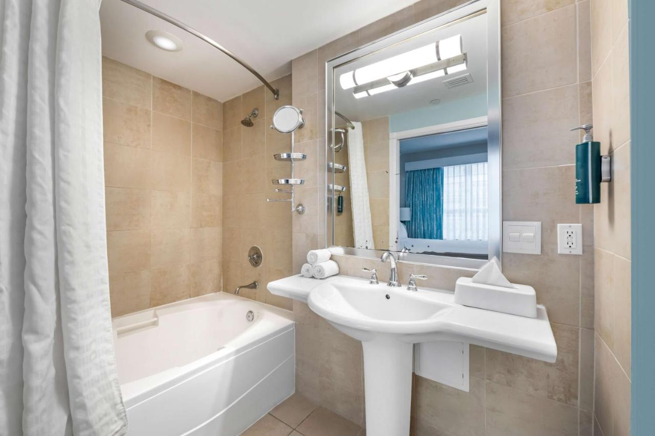 One Bedroom Suite with One King Bed and Sofabed at Hilton Vacation Club Crescent on South Beach Miami