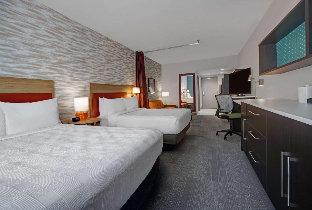 Queen Studio with Two Queen Beds - Non-Smoking at Home2 Suites by Hilton Milwaukee Downtown