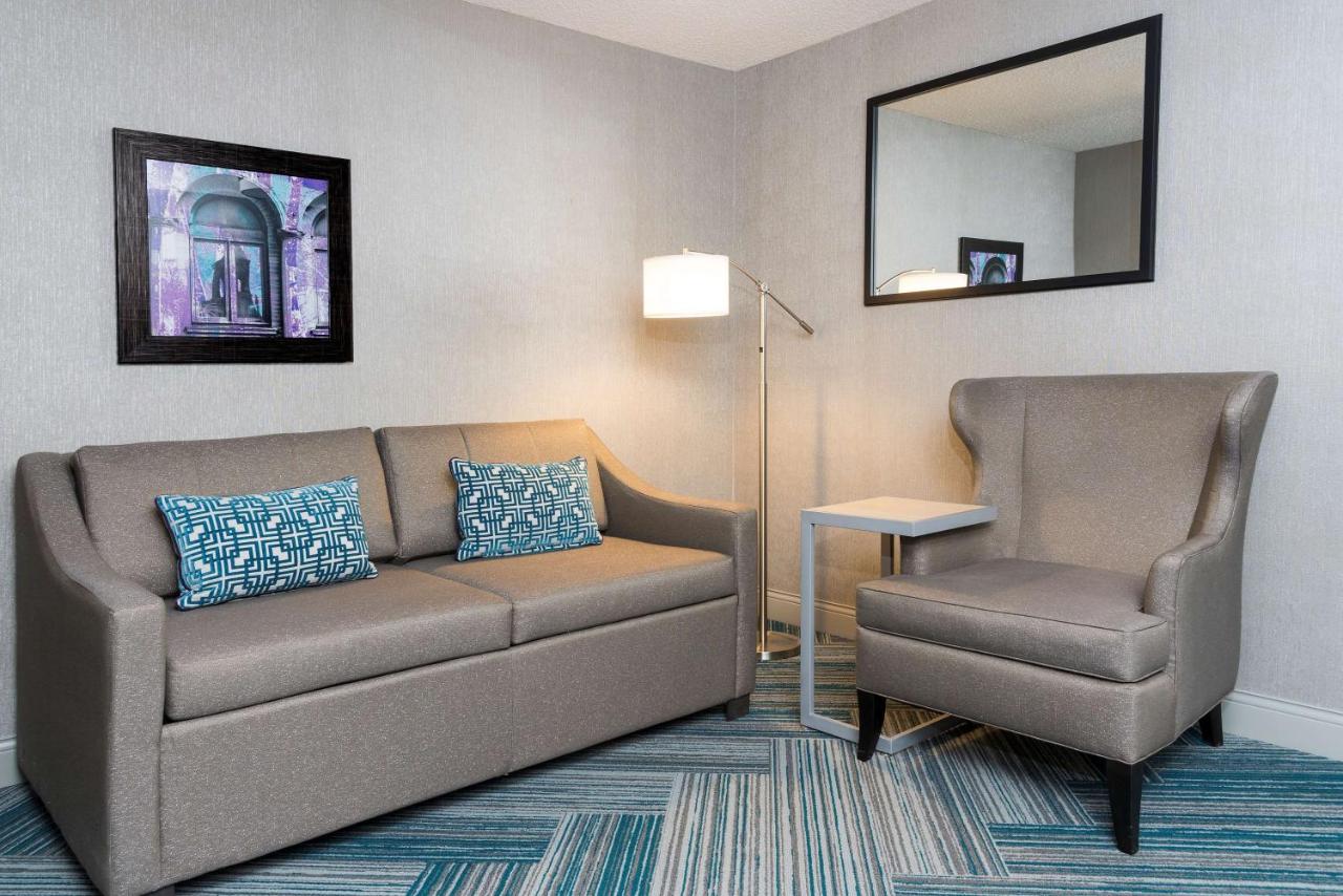 Non-Smoking King Suite with Sofa Bed at Hampton Inn Midland