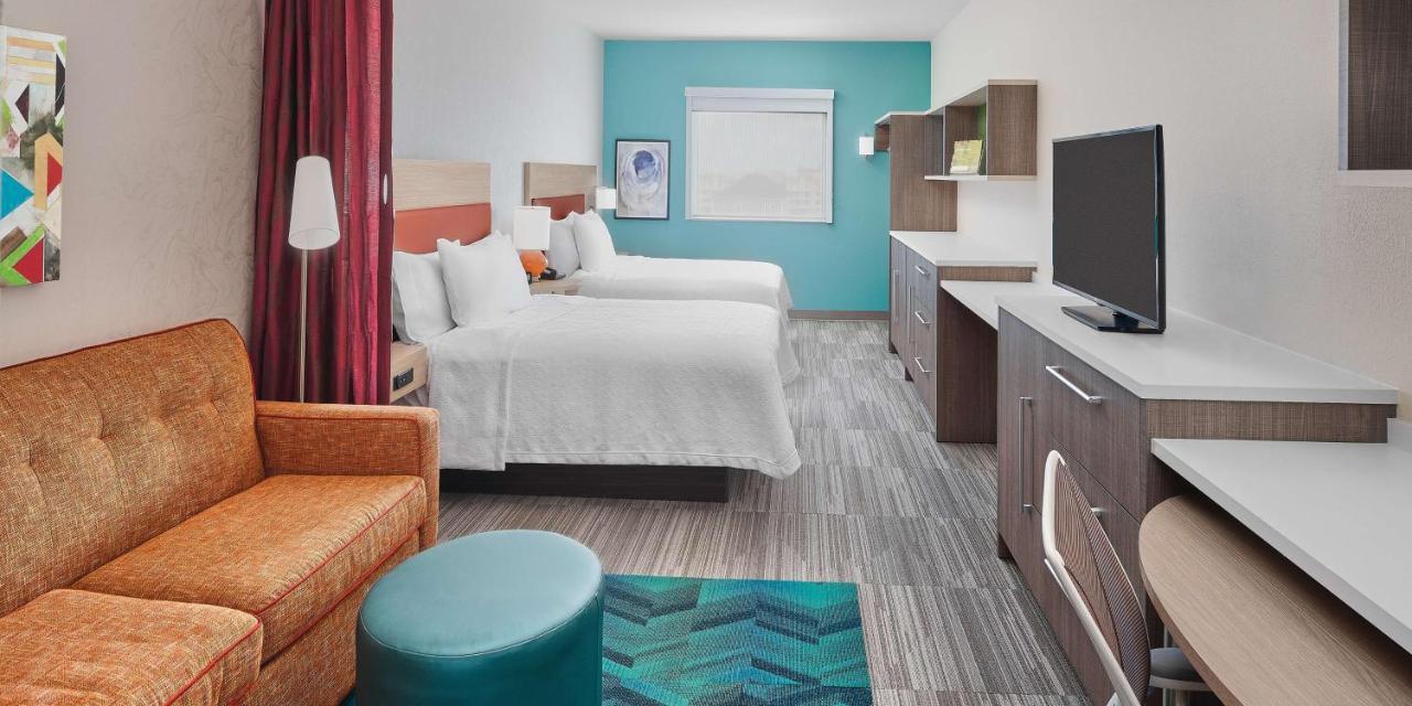 Queen Studio with Two Queen Beds - Non-Smoking at Home2 Suites by Hilton Ocean City - Bayside, MD