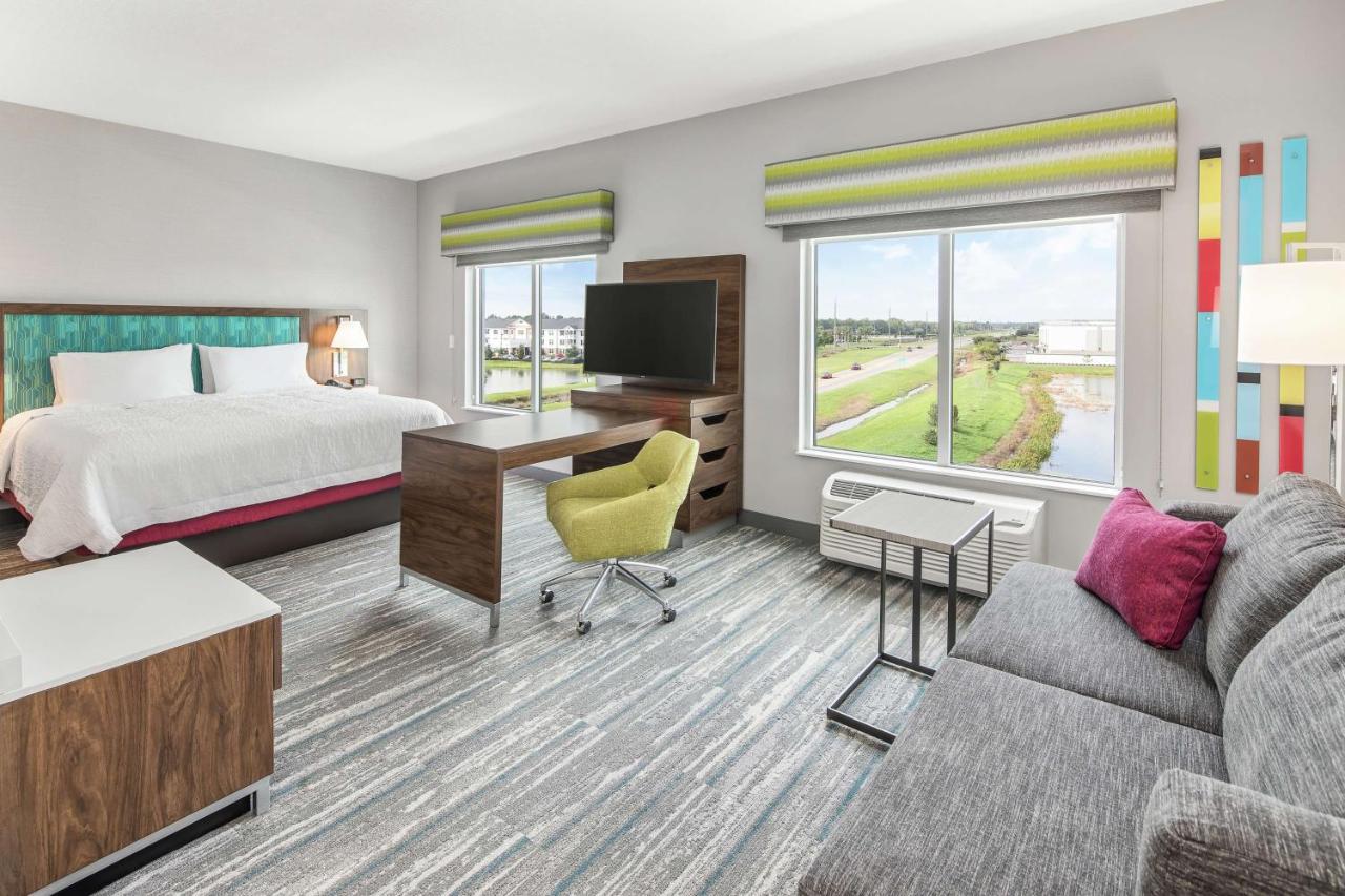 King Suite - Hearing Accessible/Non-Smoking at Hampton Inn Odessa Trinity