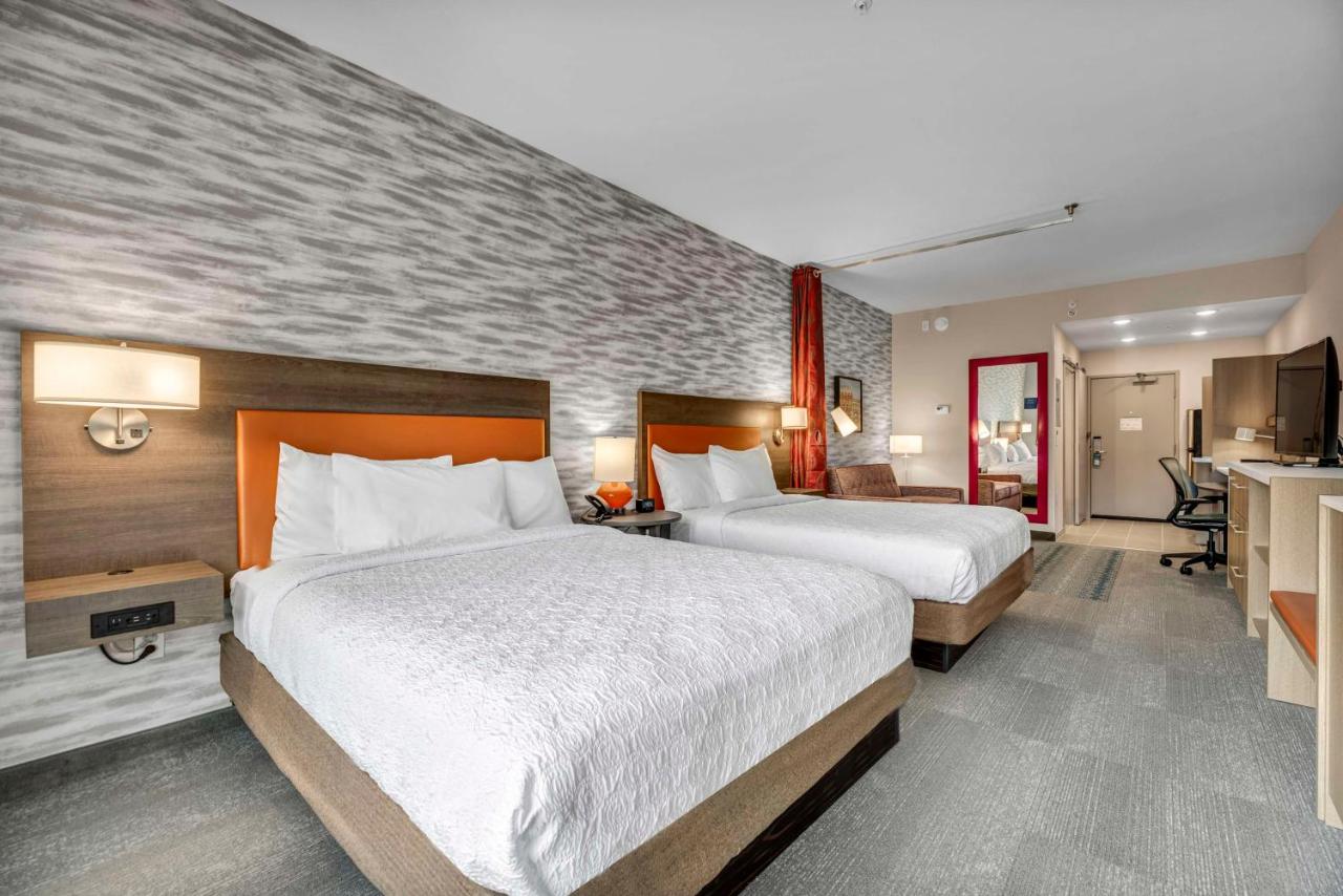Queen Suite with Two Queen Beds at Home2 Suites by Hilton Raleigh West Lenovo Center