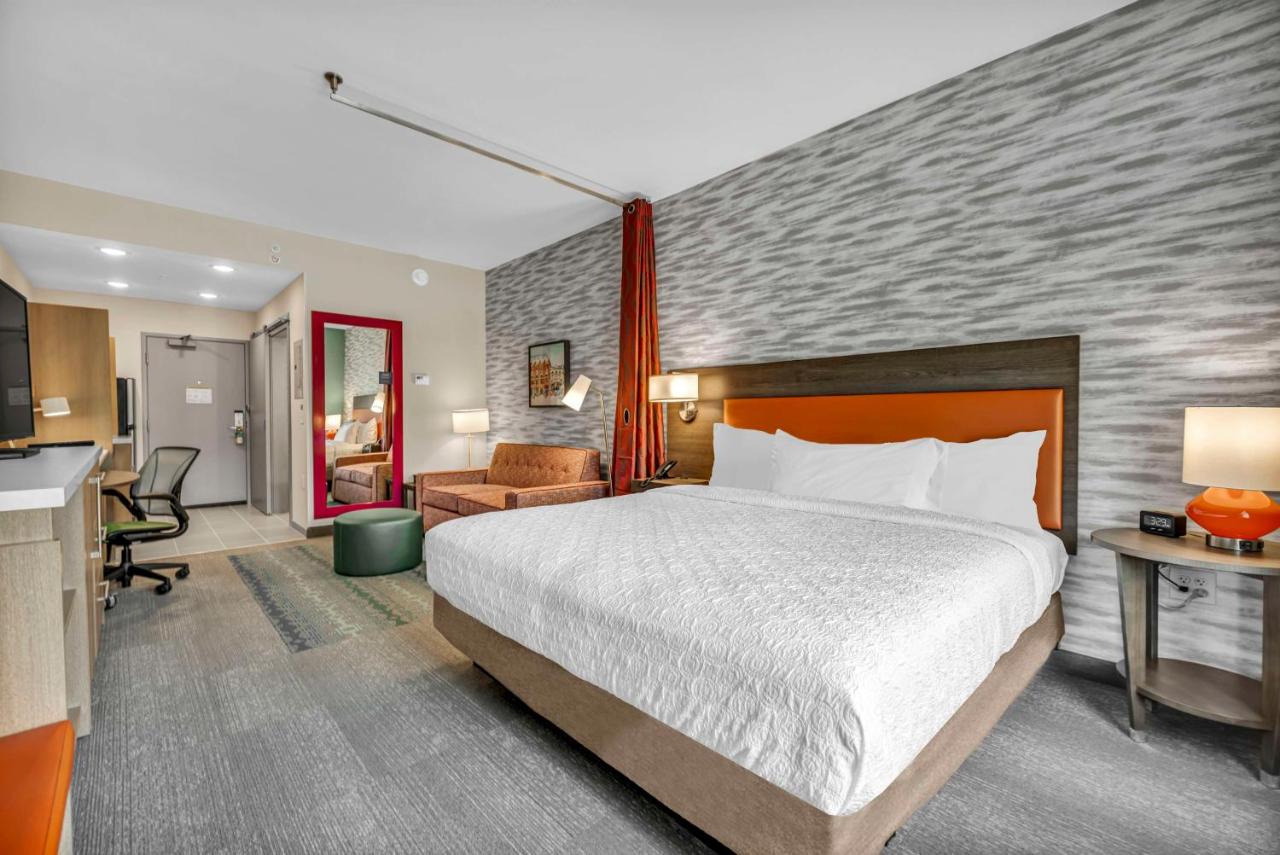 King Suite with Sofa Bed at Home2 Suites by Hilton Raleigh West Lenovo Center