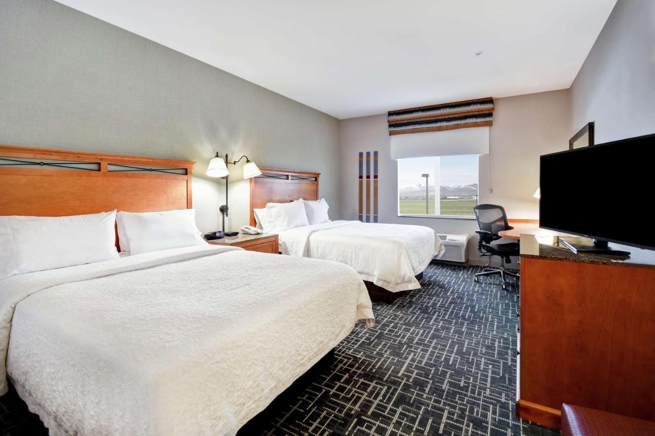 Queen Room with Two Queen Beds at Hampton Inn & Suites Salt Lake City-West Jordan