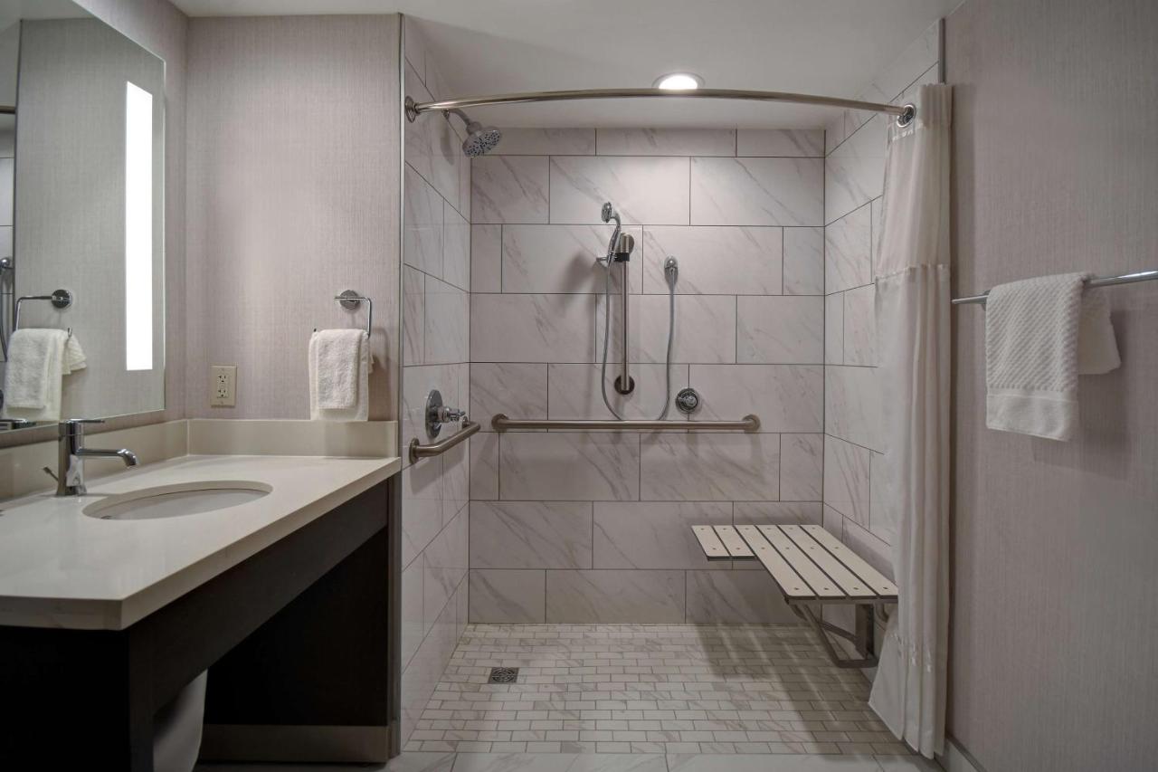 King Room with Roll-In Shower - Mobility/Hearing Accessible at DoubleTree by Hilton St. Louis Airport