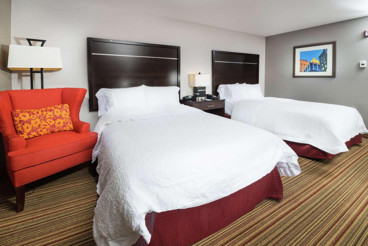 Queen Room with Two Queen Beds - Non-Smoking at Hampton Inn Tulsa Broken Arrow