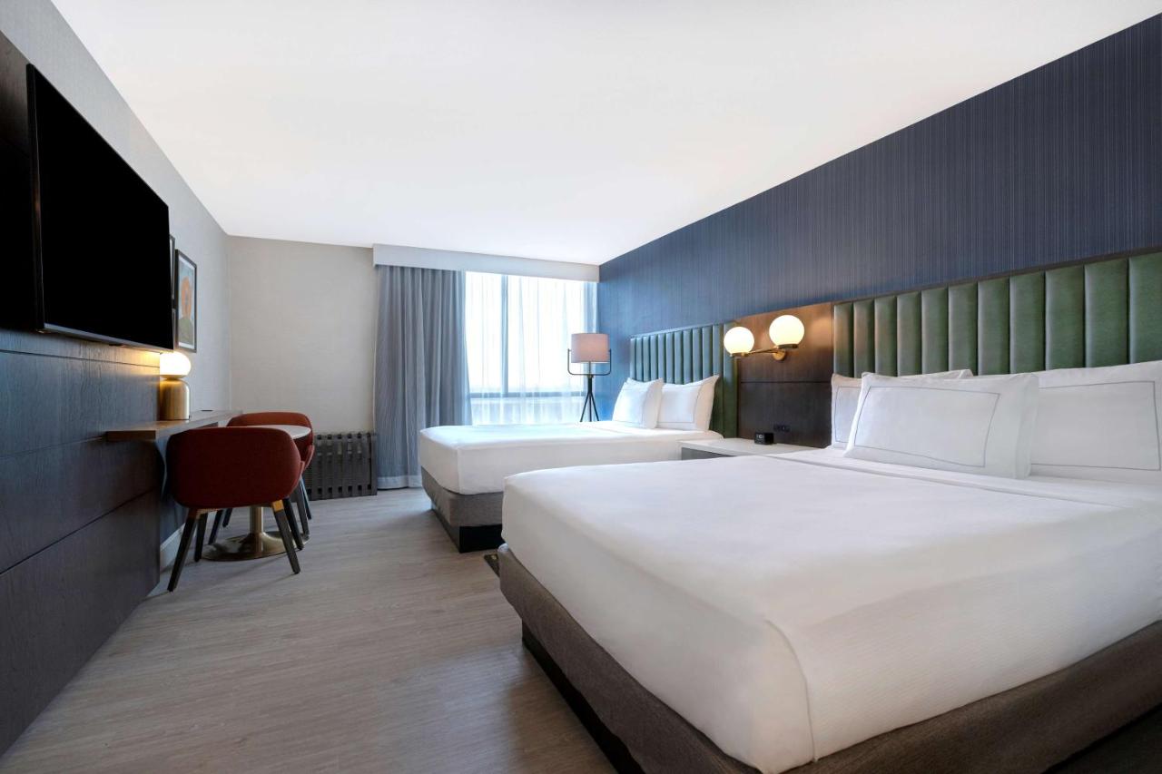 Queen Room with Two Queen Beds - Hearing Accessible at DoubleTree by Hilton Palmdale, CA