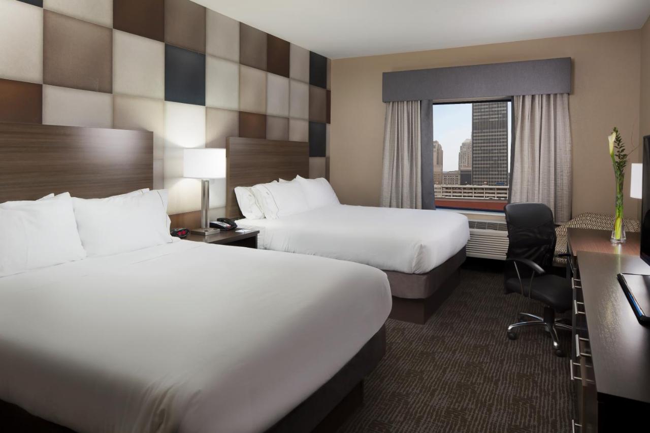 Queen Room with Two Queen Beds at Holiday Inn Express & Suites Oklahoma City Dwtn - Bricktown by IHG