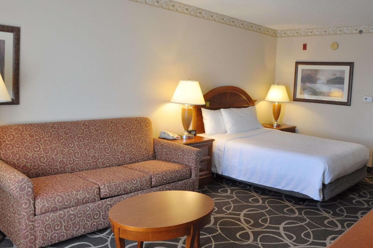 Queen Bed with Sofa Bed at Hilton Garden Inn Gettysburg