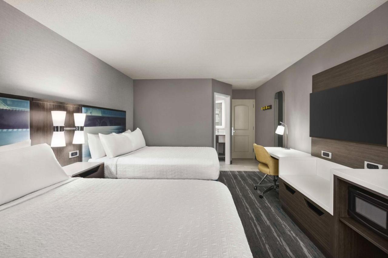 Double Room with Two Double Beds - Hearing Accessible at Hampton Inn Chicago-O'Hare International Airport