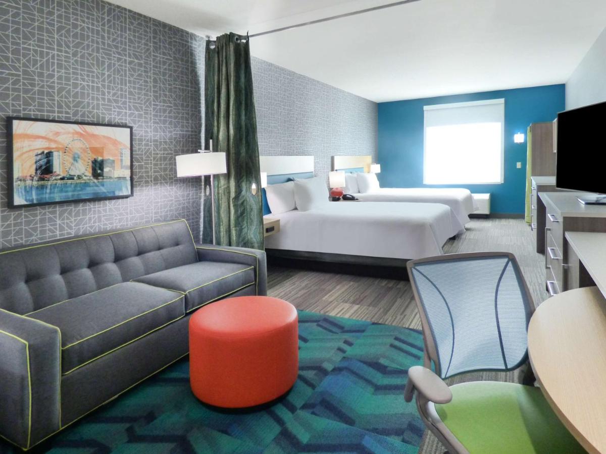 Queen Studio with Two Queen Beds - Hearing Accessible/Non-Smoking at Home2 Suites by Hilton Pensacola I 10 Pine Forest Road