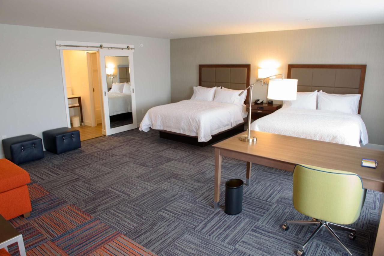 Queen Studio Suite with Two Queen Beds - Non-Smoking at Hampton Inn & Suites Bay City