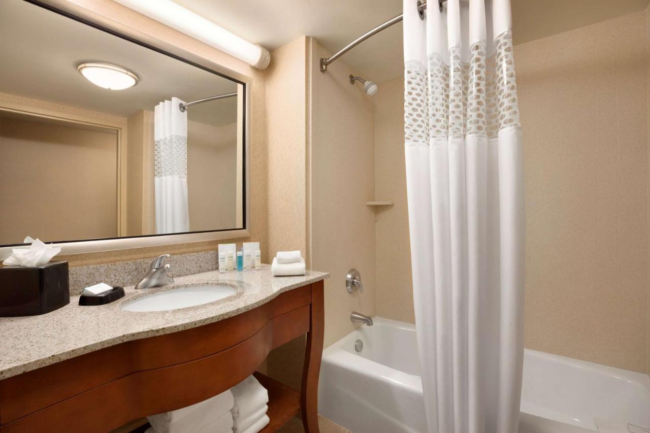 Queen Room with Two Queen Beds - Disability Access/Hearing Accessible - Non-Smoking at Hampton Inn & Suites Hartford/East Hartford